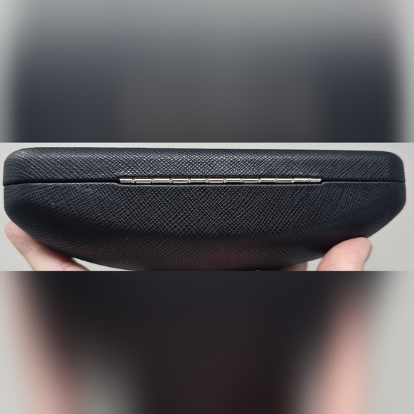 Salvatore Ferragamo Black Clamshell Glasses Case Sunglasses Case Hard shell - Picture 5 of 11